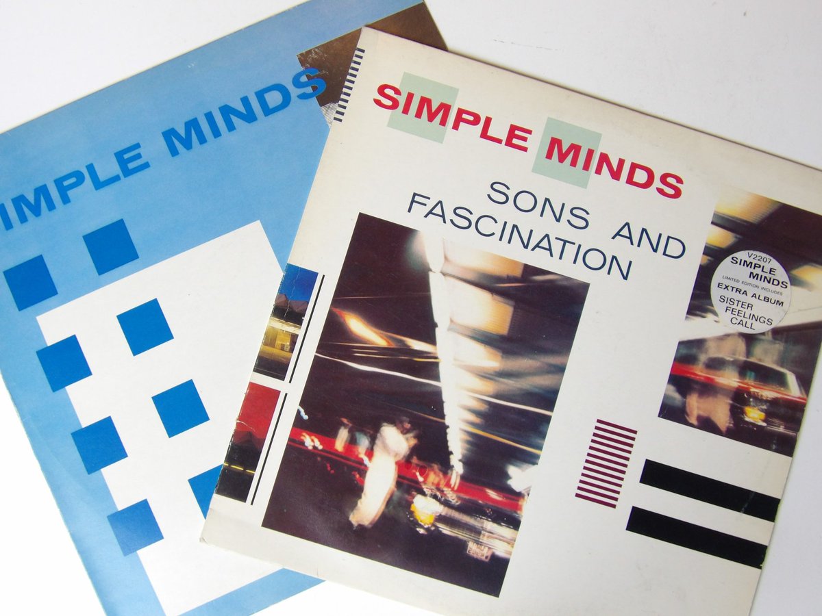 I'm becoming more & more convinced that this is the greatest lp of the 80s. Still futuristic, still very European, still mind-blowing. Hillage did such an incredible job with production 👏 Astonishing. #sonsandfascination #sisterfeelingscall #simpleminds