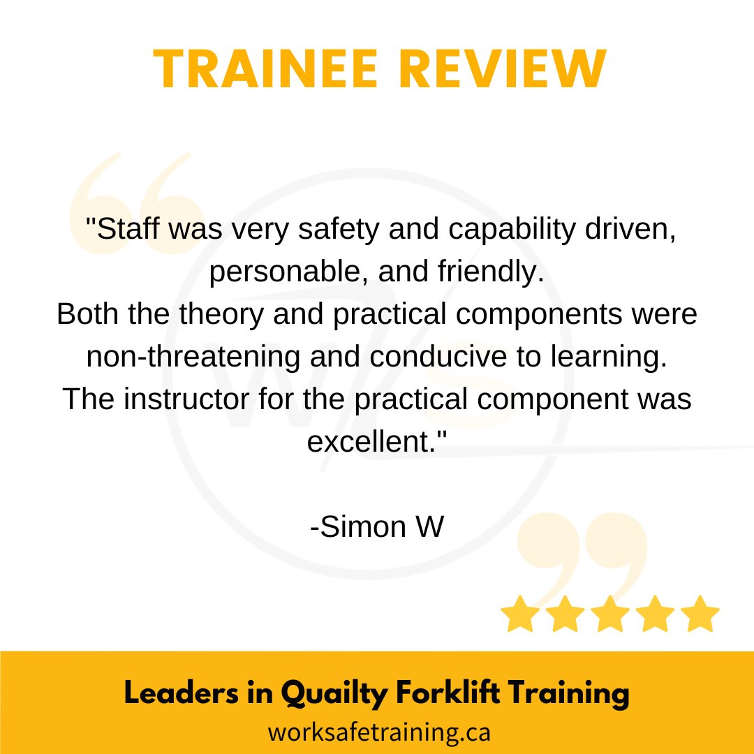 Our customers' success is our success! Learn to operate a forklift from industry experts who care about you!
worksafetytraining.ca
#forklifttraining #forkliftdriver #jobs #forklift #TorontoJobs #forkliftjobs #careeropportunities #hiring #studentjobs #newcomerservices