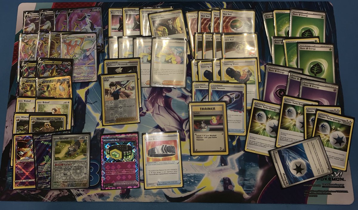 WrecklessguyTCG's tweet photo. 11th at Orlando with 56 card Arc tina!

🥾 🥾 🥾 🥾 

Crazy that 5 out of 5 of us made day 2 with the same 60!

Shoutouts to my sponsor @ComfyHobbies https://t.co/SLL1YA4e0J