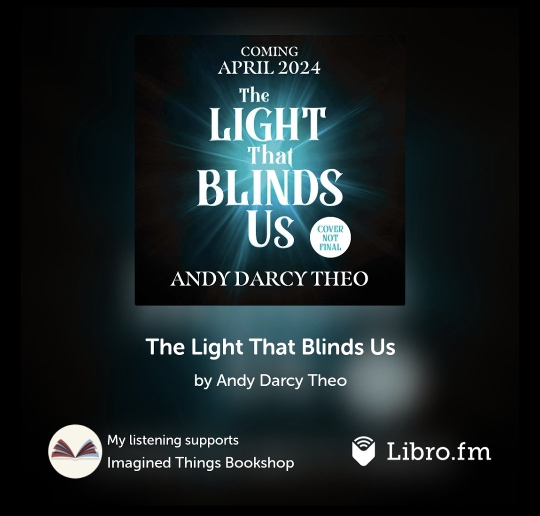 Mystery, magic and mental health - this book has it all! Georgia is currently reading it on audio and loving it! You can preorder the audiobook below or await the copies arriving in the shop very soon!! 😬 libro.fm/audiobooks/978… @AndyDarcyTheo