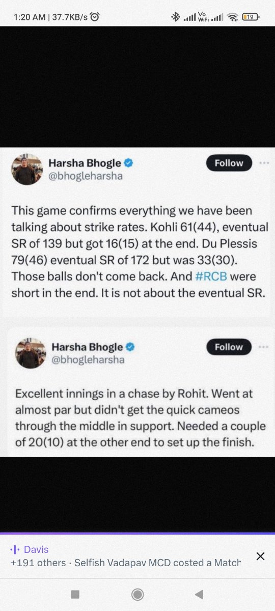 @bhogleharsha Harsha dogle for a reason.... You should ashamed of targeting kohli.