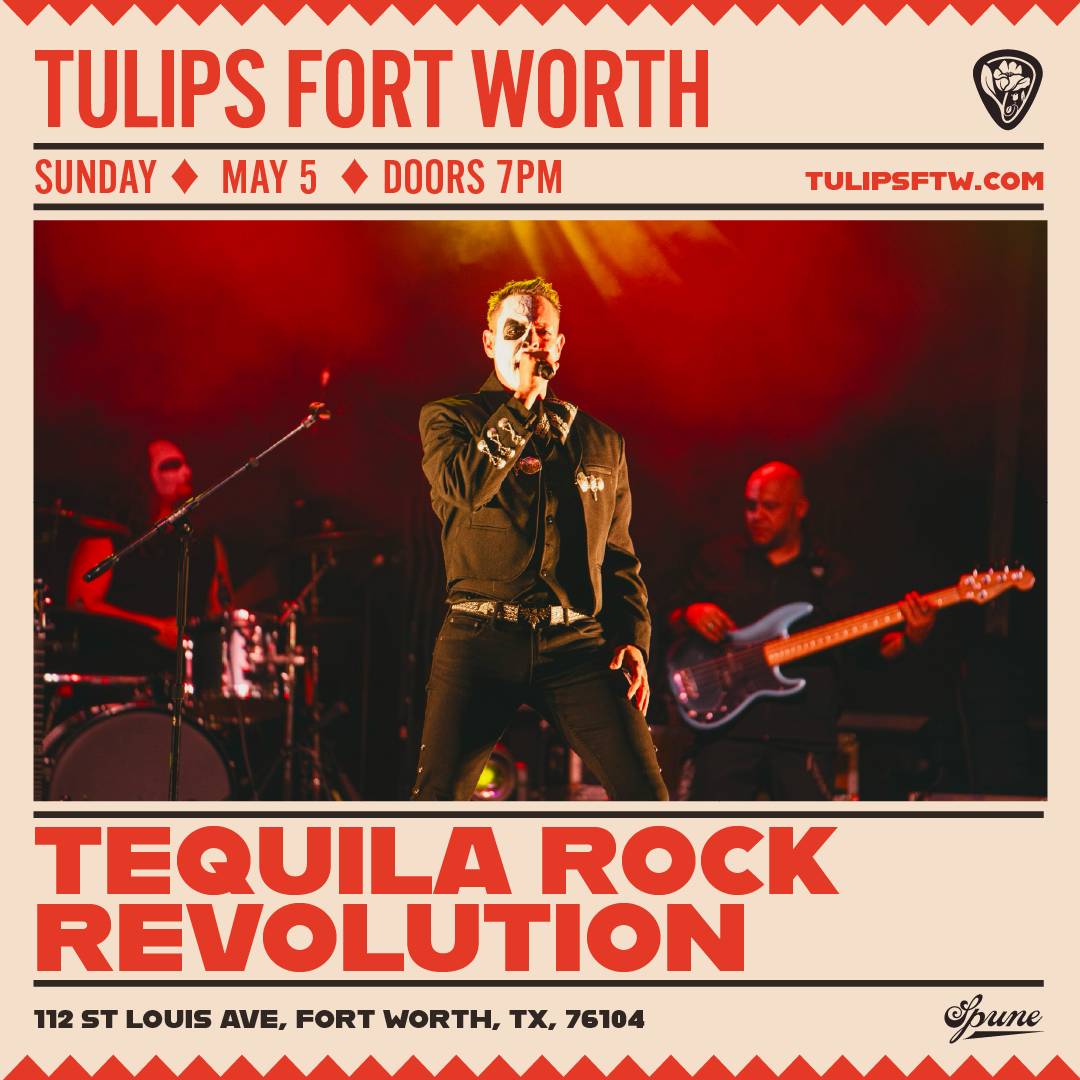 🫗 Cinco de May with Tequila Rock Revolution at Tulips on May 5th!⁠ 🎟️ Tickets: l8r.it/IhgG