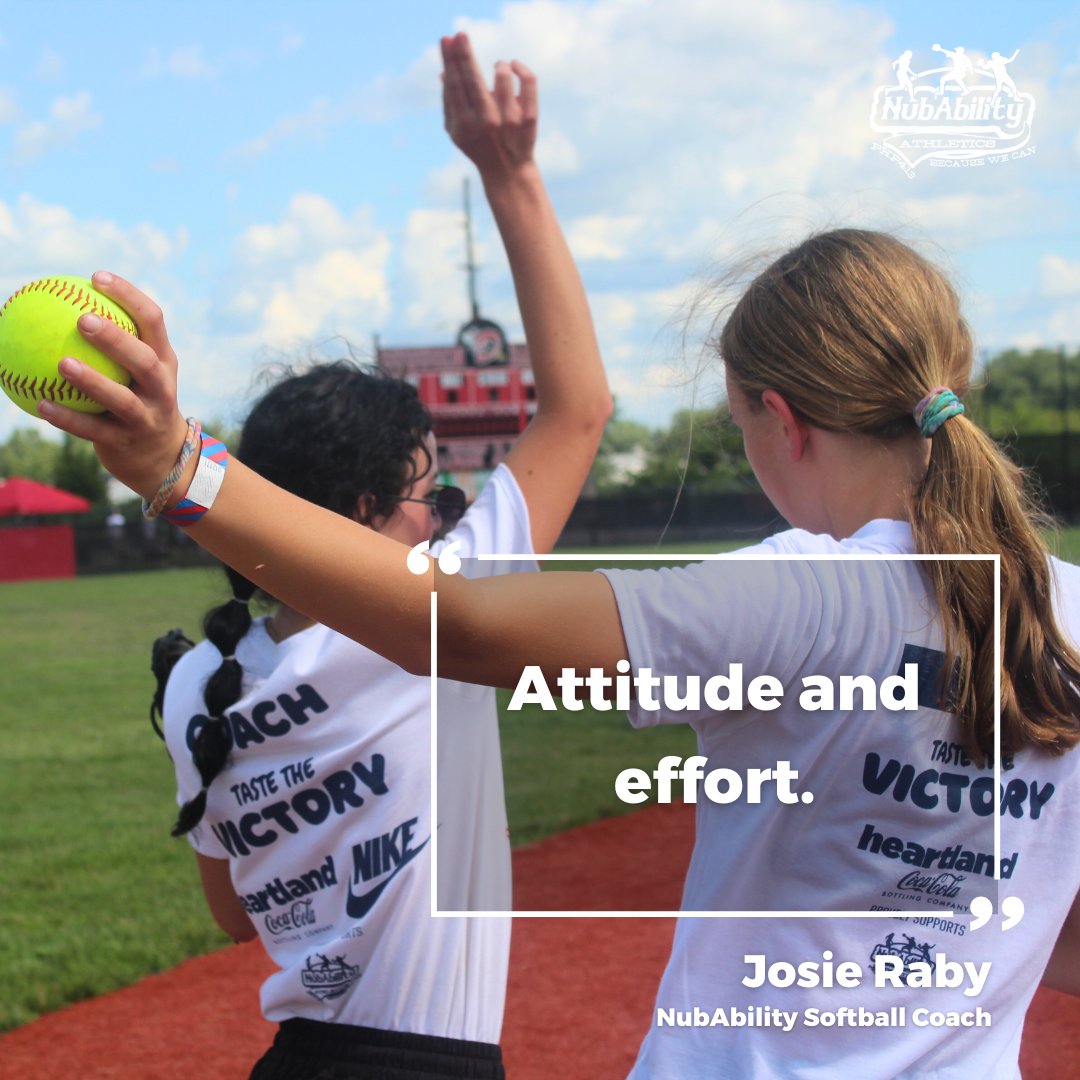 NubAbility's tweet photo. April is #LimbLossAwareness Month. We are celebrating by sharing motivational quotes from some of our favorite #adaptiveathletes - the volunteer coaches who instruct and inspire limb-different children at #NubAbility camps.
#IAmAdaptive
#LLLDAM2024
#DontNeed2 https://t.co/wgIxwJQVa7