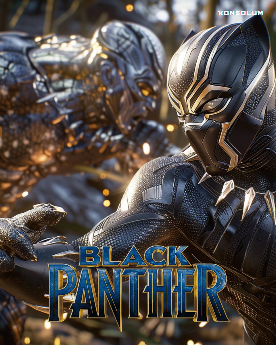 Black Panther 🎮🔜 Açık Dünya, RPG ögeleri içeren bir Black Panther oyunu… Wakanda Forever! 🖤