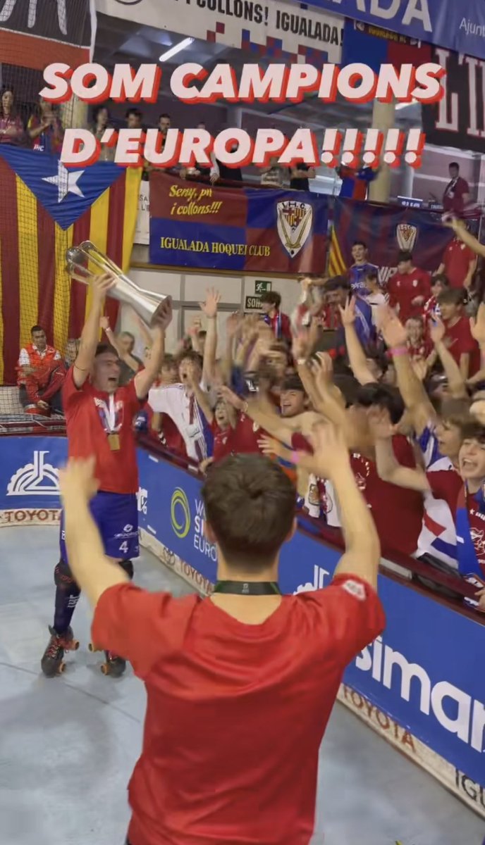 Sembla ser que per @som3cat  no és important que l'@IgualadaHC hagi sigut avui campió d'Europa... Res de res al TN. Potser hi havia massa estelades, pel seu gust, al nostre pavelló?  Vergonya. #Igualada #EsportCatalà #Hoquei