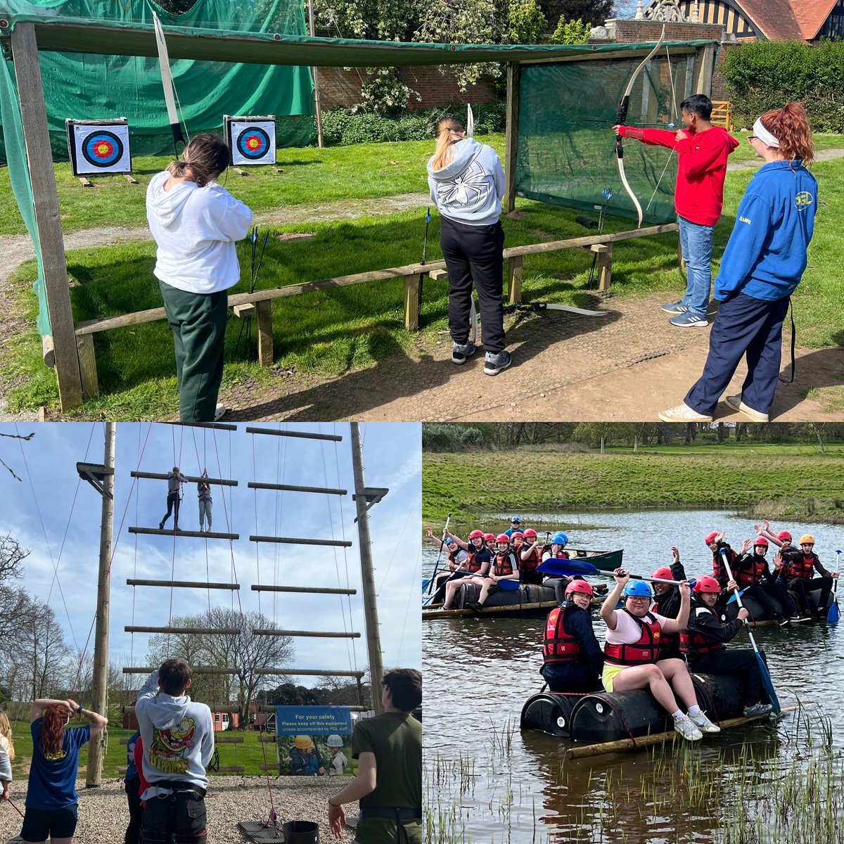 Fantastic activity weekend at @PGLTravel Bawdsey Manor in Suffolk, we are recruiting for new Cadets aged 13-18years. Visit herts.police.uk/cadets for more information. @HertsPolice @NationalVPC 🚔 🏹 🛶