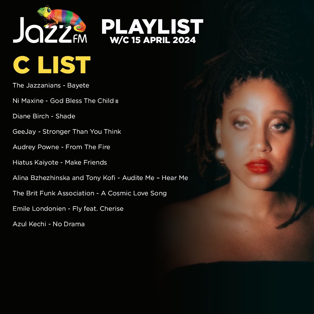 📻 ‘God Bless The Child’ made the @jazzfm playlist this week, so make sure you tune in whenever you can, for the chance to hear it on the radio!
