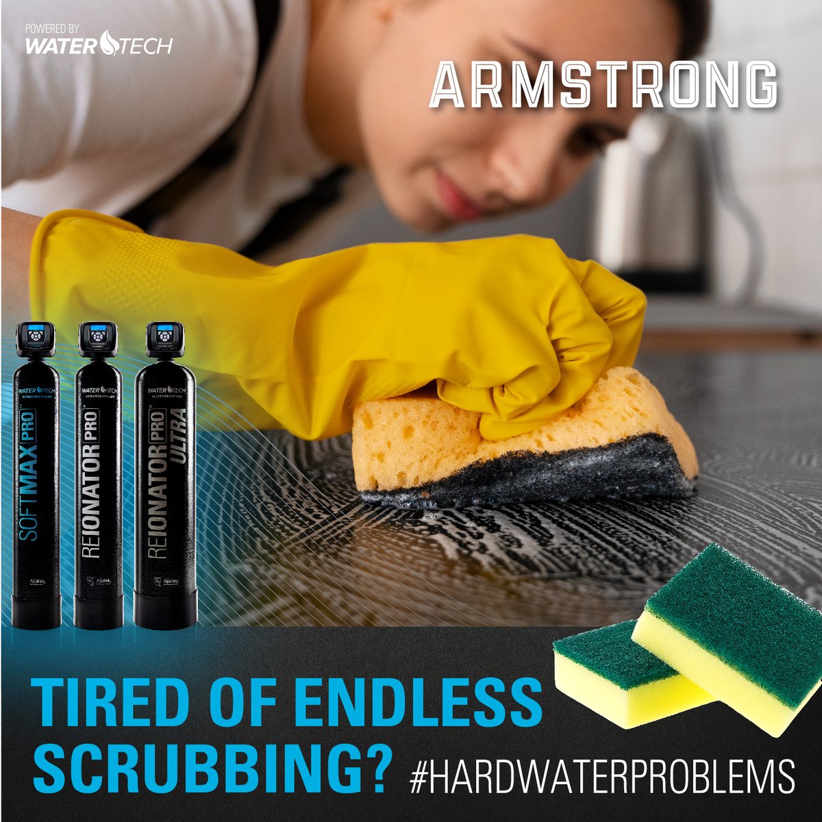 Tired of scrubbing away stubborn soap scum and mineral deposits? Let our water filtration systems do the work for you! Enjoy the luxury of a spotless, low-maintenance home. 💦 🙌 bit.ly/48iHTwe

 #Armstrong #BetterCallArmstrong #Lubbock #FilteredWater #WaterTech