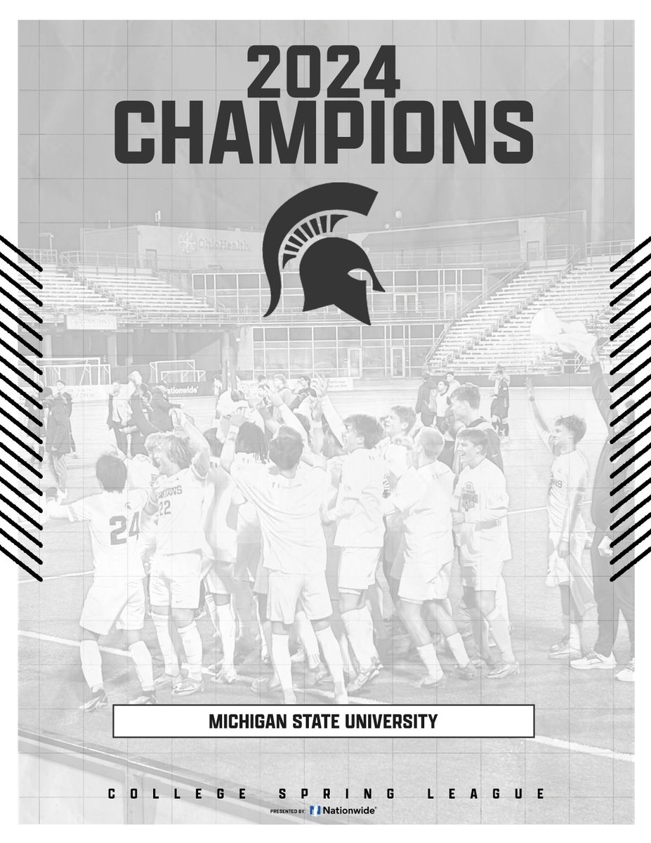 🏆ℂℍ𝔸𝕄ℙ𝕀𝕆ℕ𝕊🏆 Michigan State are your 2024 College Spring League Champions!! Thank you to everyone who followed along this Spring. We will see you in 2025 😎 #CollegeSpringLeague