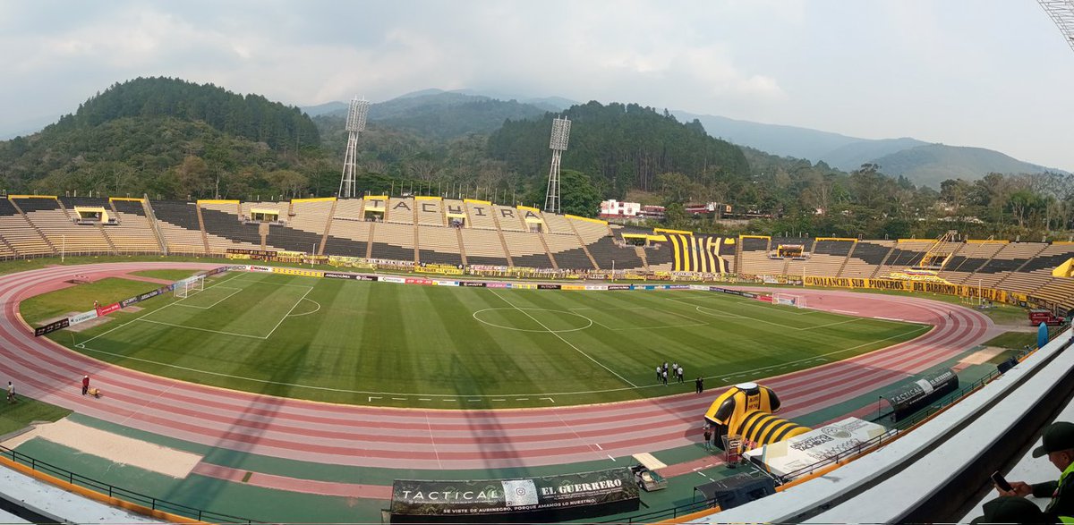 📸 3:50 PM | Así luce el césped del estadio Polideportivo de Pueblo Nuevo a poco menos de dos horas para el inicio del compromiso entre el Deportivo Táchira y Carabobo FC.