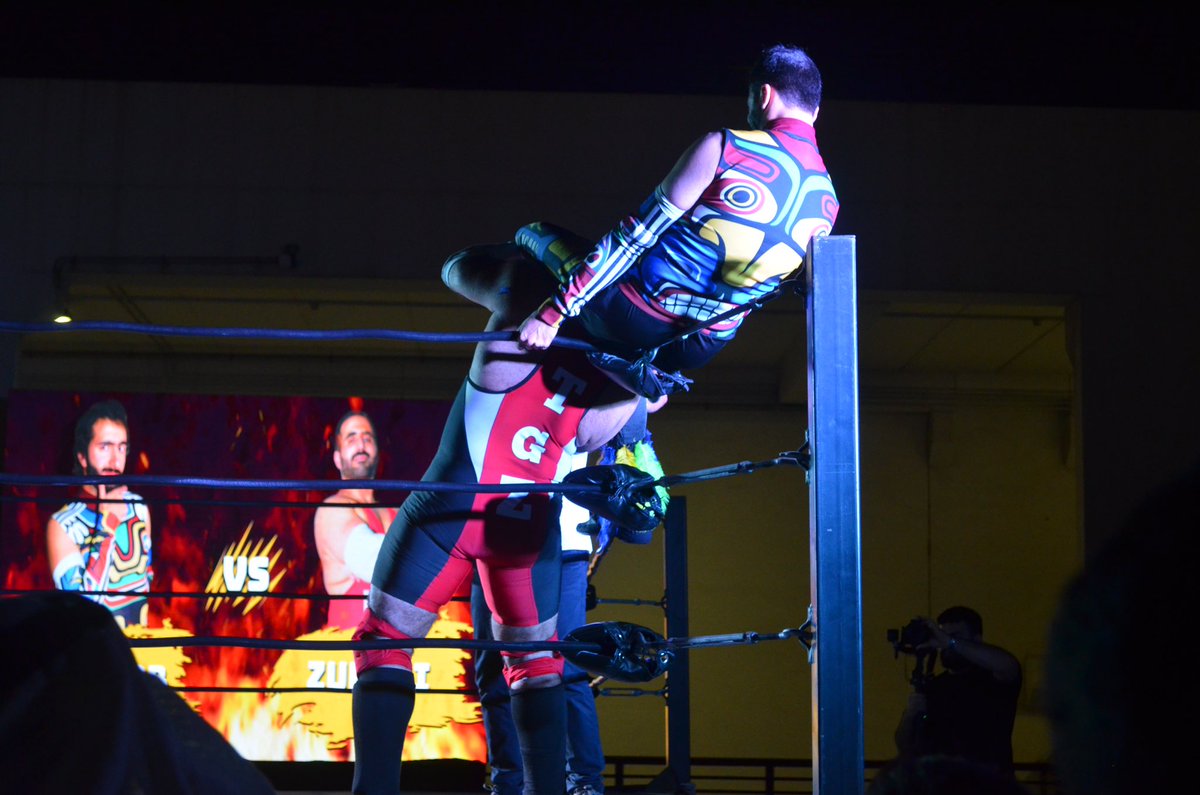 TheGreatZubari's tweet photo. Some shots from last Friday

THE GREAT ZUBARI VS YAQOOB

KPW GALLERIA BATTLEZONE
12.4.2024
Galleria Mall,Zinj

Onward to BAHRAIN COMIC CON SATURDAY (APRIL 27TH) for the next @kpw_bh show! https://t.co/x026UwiYIt