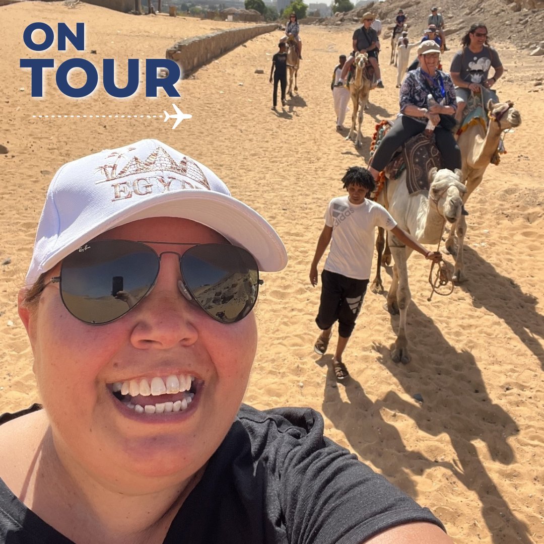 Capturing the Essence of Desert Life: Kristy's Unforgettable Camel Riding Experience on Tour 🐪🌵inspiringvacations.pulse.ly/zxxvpkz8e3