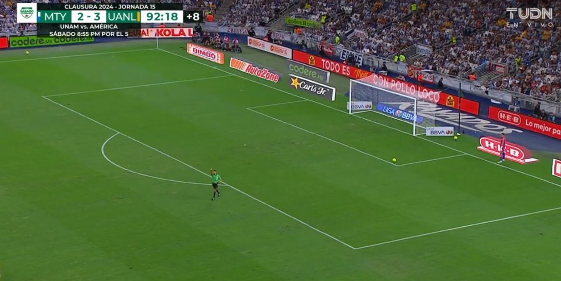 GuzmanGasso's tweet image. Muchos comentarios respecto al minuto en que cayó el 3-3 de @Rayados vs Tigres en el #ClasicoRegio... Por ello, aclaremos algunos puntos...

📝🇲🇽🏟️

⚽ El gol cayó al minuto 99:24...

🔍 Al minuto 92:18, César Ramos amonesta 🟨 a Carlos Felipe Rodríguez por retardar la…