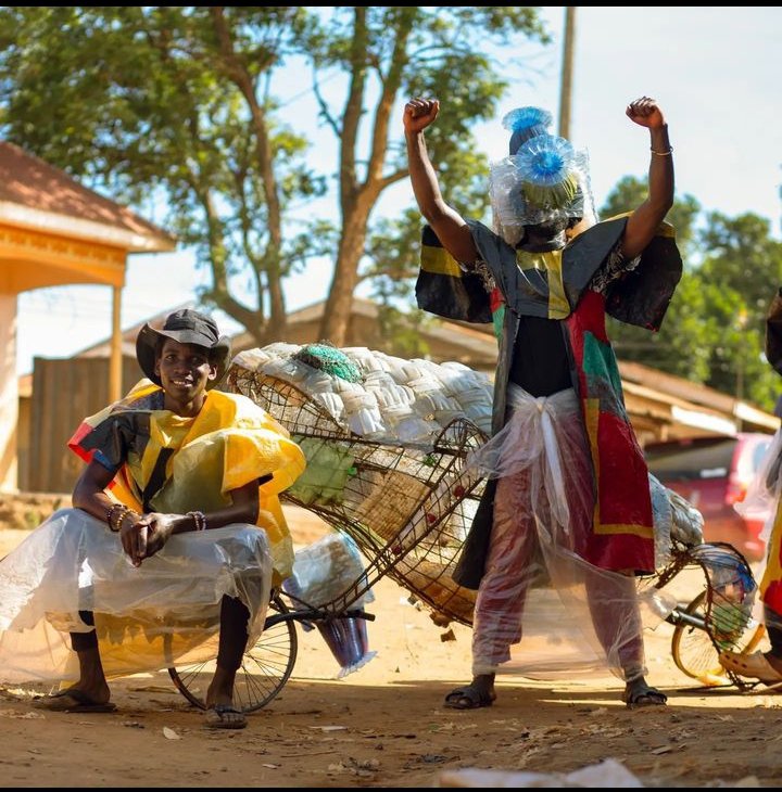 COMMUNITY TRASH FASHION SHOW 🦹🦸
What's waste?
You see it dirt, we see opportunities
You see death, we see life
You see ugly, we see beauty
Giving trash material life is  Gold to us!!
Seeing communities especially children entertainment and educated it's humbling.