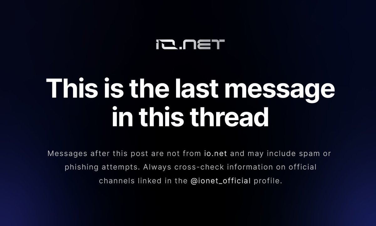 ionet's tweet photo. https://t.co/8wzYN0ny2O