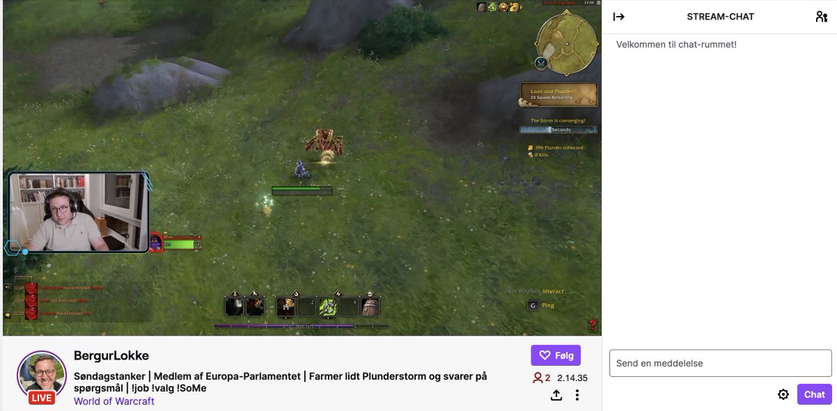 I Bruxelles kan ingen høre dig spille World of Warcraft live på Twitch