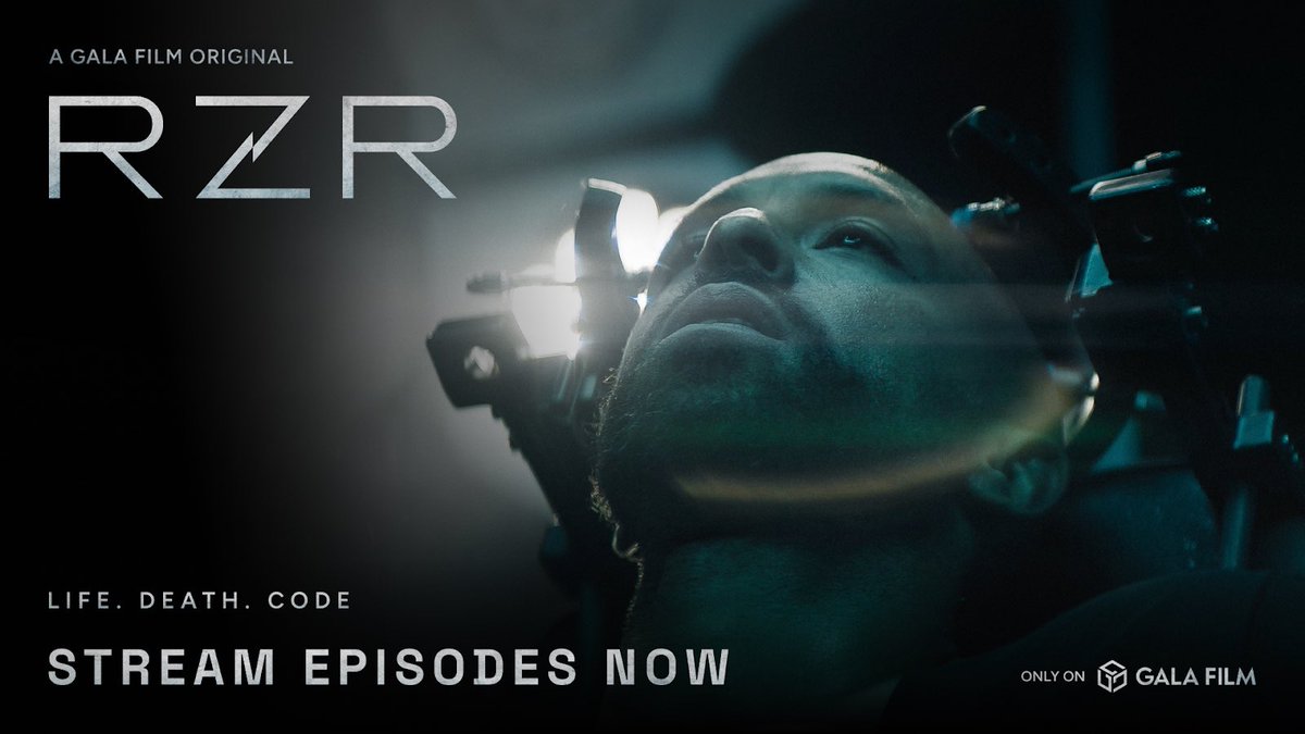 RZR IS LIVE. Don’t miss this revolutionary new show, streaming now on @GoGalaFilms. Watch it today: gofilm.gala.com/rzr_launch. #scifi #web3 #cyberpunk #tvshow