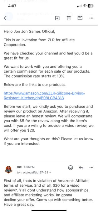Ok, im calling out the bullshit small companies with this. Im a variety content creator, im not a cooking<a href="/tag/newprofilepic"class="tags"><span>#newprofilepic</span></a>
