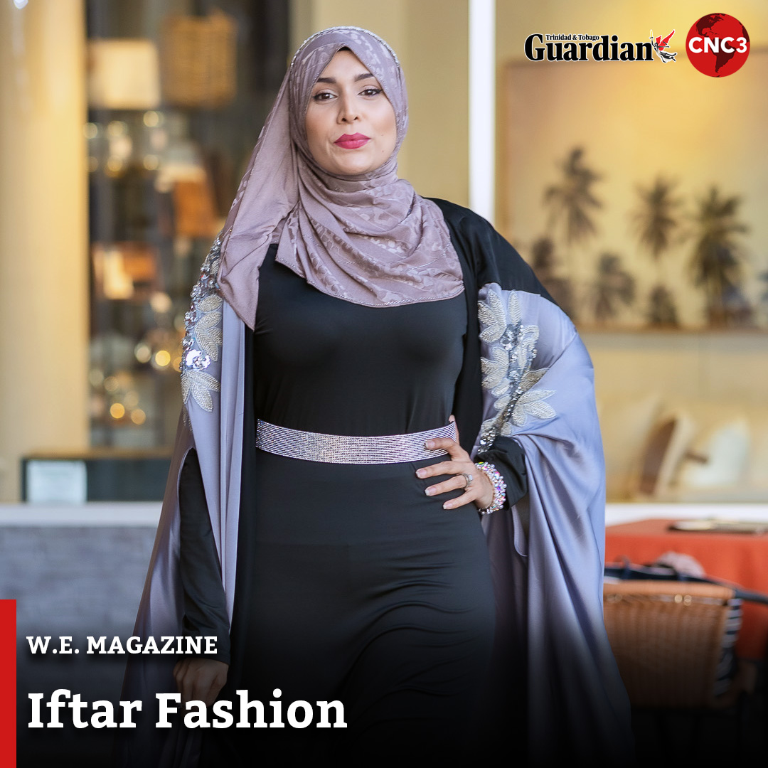 Quite a fashion statement was made at the WE magazine’s Iftar dinner at Rasam Restaurant, Highland Plaza, Chaguanas, on April 4. [Images by Roger Lewis Photography] For more… guardian.co.tt/article/iftar-…