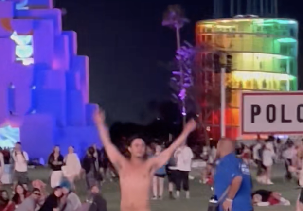 Nude man discovers that not everything that happens at Coachella stays at Coachella. bit.ly/3JeoNwt