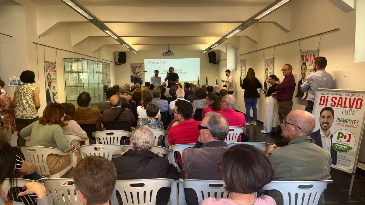 GiannaPentenero's tweet photo. Sono stata al fianco di @lukedisa per il lancio di una campagna elettorale democratica e aperta, pronta a incontrare uomini e donne dei territori e conquistare con trasparenza e competenza il governo del Piemonte #drittaalpunto https://t.co/IQkz3OVcSJ
