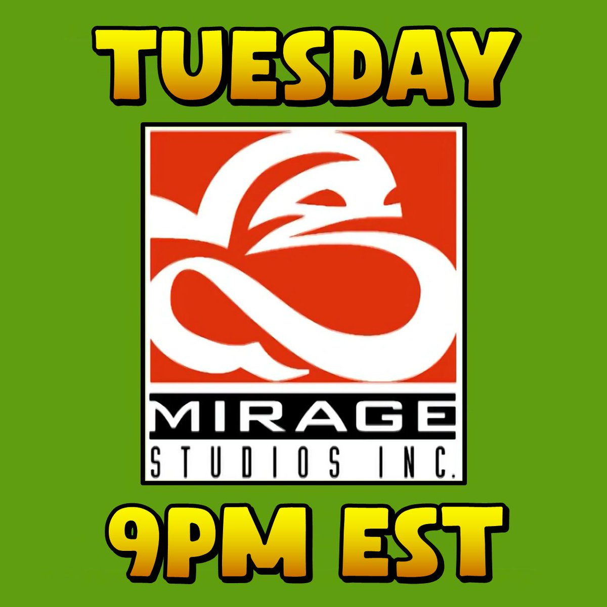 🚨A MIRAGE STUDIOS artist will be joining me LIVE this Tuesday 4/16 at 9pm  on my youtube! Don't miss one of the original guys behind the TMNT hanging  out on the Turtle, image size:1200x1200