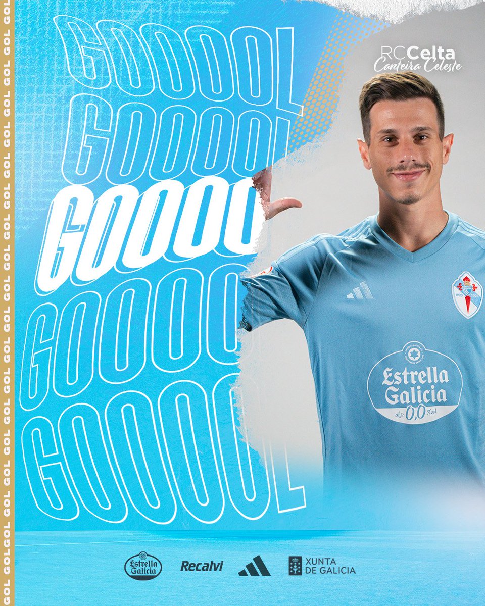 🩵ALFON EN EL TOP-3🩵 🌟Futbolistas del RC Celta Fortuna con más goles en Segunda B / Primera RFEF: 73➡️Borja Iglesias 52➡️Goran Marić 23➡️Alfon González 🩵 23➡️Juan Hdez. 22➡️Jota Peleteiro 22➡️Oriol Riera 22➡️Alberto García 20➡️Miguel Rodríguez 20➡️Mateo Míguez