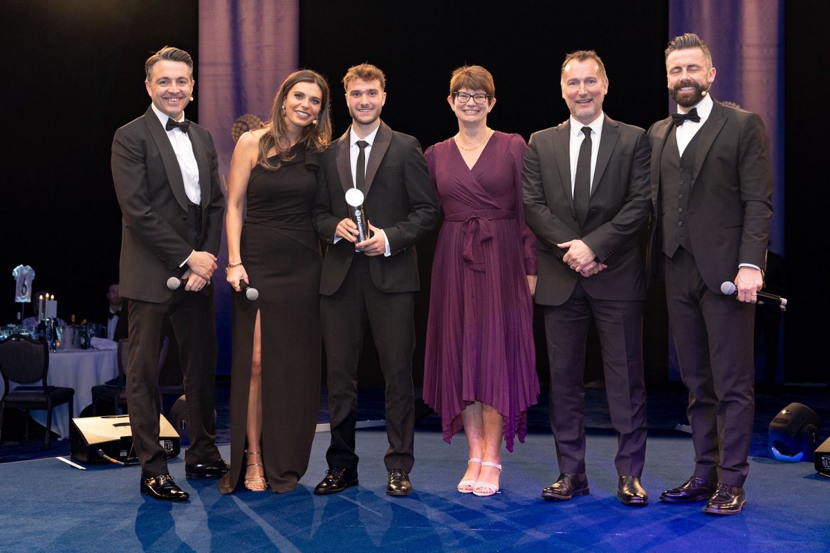 🏆 Another fantastic achievement for one of our young apprentices. Another proud night for the Academy! 🤩 Well done Reuben!! #ntfc #ShoeArmy 👞