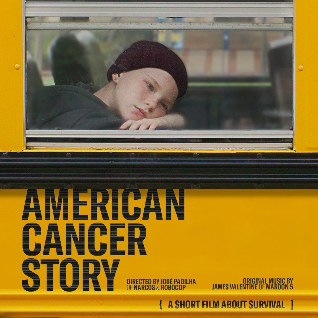 Please watch & share American Cancer Story - the 90-second film we created with Narcos Director José Padilha & Maroon 5. #AmericanCancerStory @ACS_TheFilm youtube.com/watch?v=r4I318…