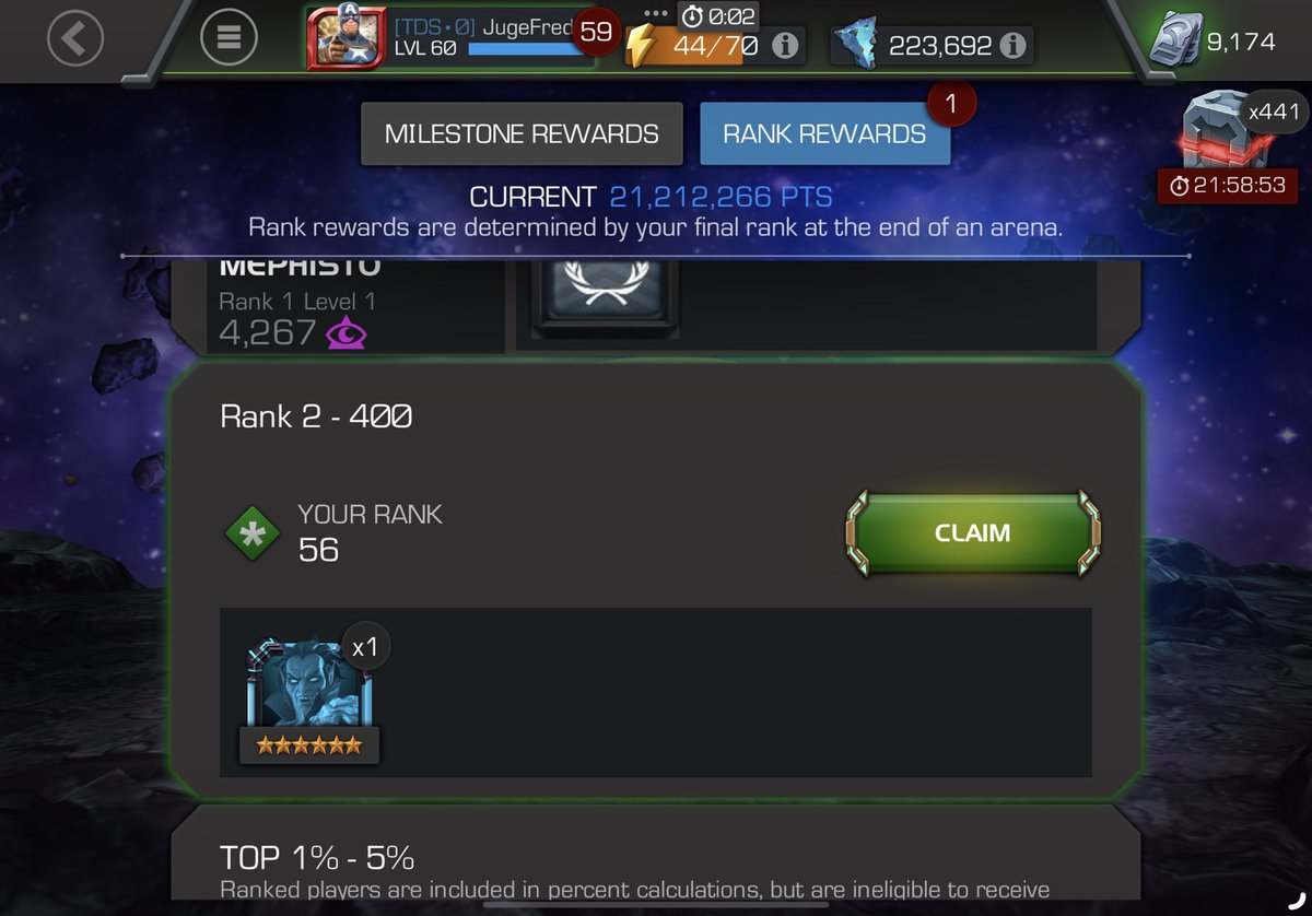 JugeFredd's tweet image. Très large en fait 😅 #Mephisto #MCOC #6Star