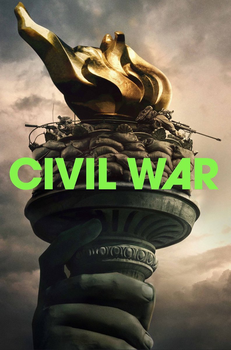 Went to see Civil War this afternoon. The trailer looks like a Trump supporters wet dream but it’s actually an incredible film about war journalism. So impressed and tbh still recovering cause it’s incredibly tense.