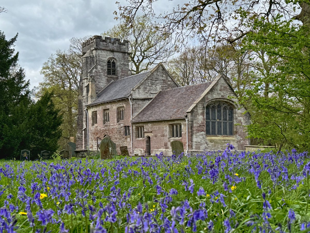 Bluebell season is underway.
St Michael's Church, Baddesley Clinton, Warwickshire
---
@VisitKnowle @SolihullUpdates @visitsolihull @NTBaddesley @NTmidlands