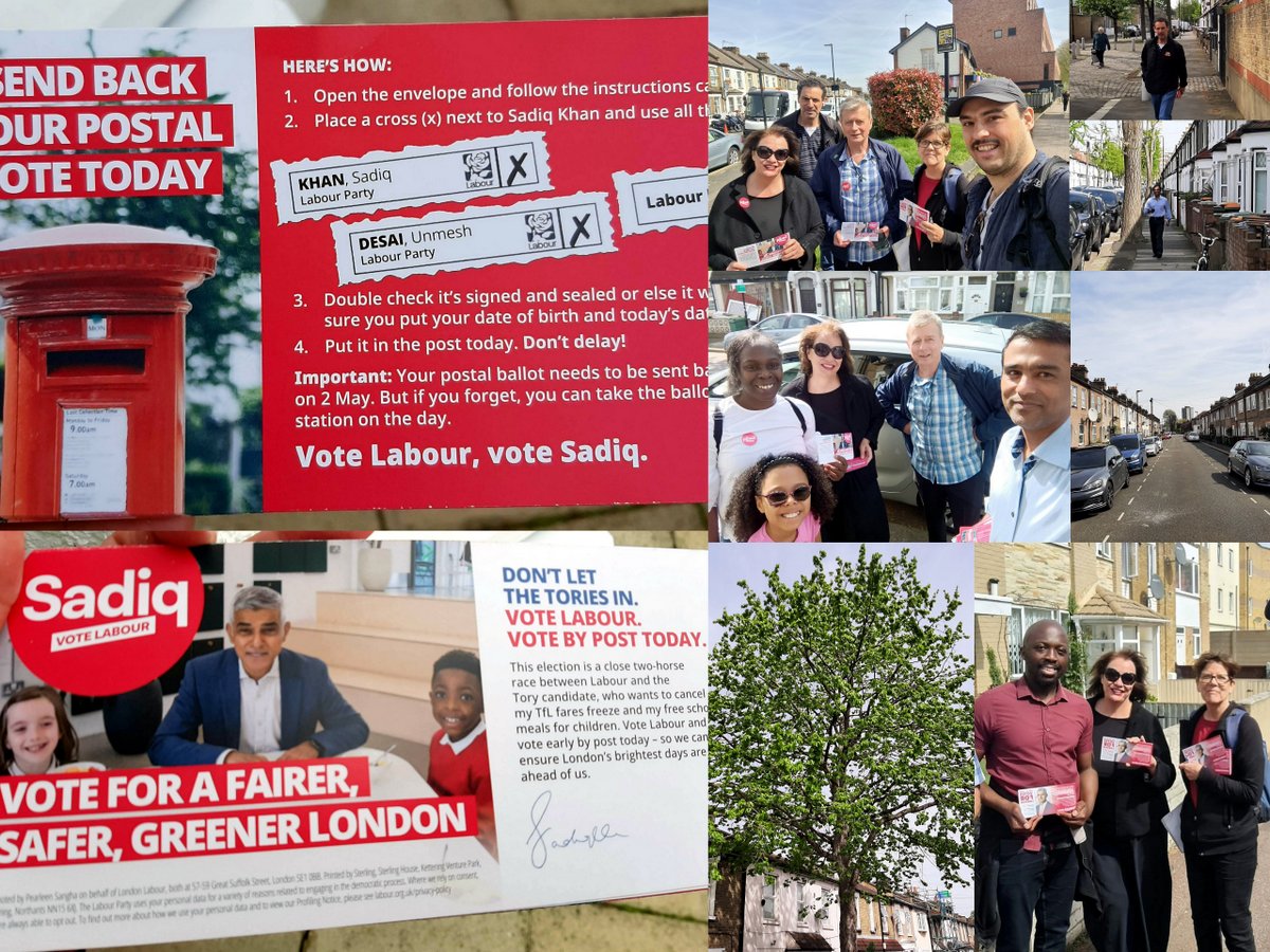 John's Labour blog: Getting out the #Labour Postal vote in West Ham, #Plaistow & Canning Town... johnslabourblog.org/2024/04/gettin… @SadiqKhan @LondonLabour @CharleneMcLean_ @lynbrownmp @si_spur @Plaistovian @PW_CTE @JoeOgundemuren @unmeshdesai