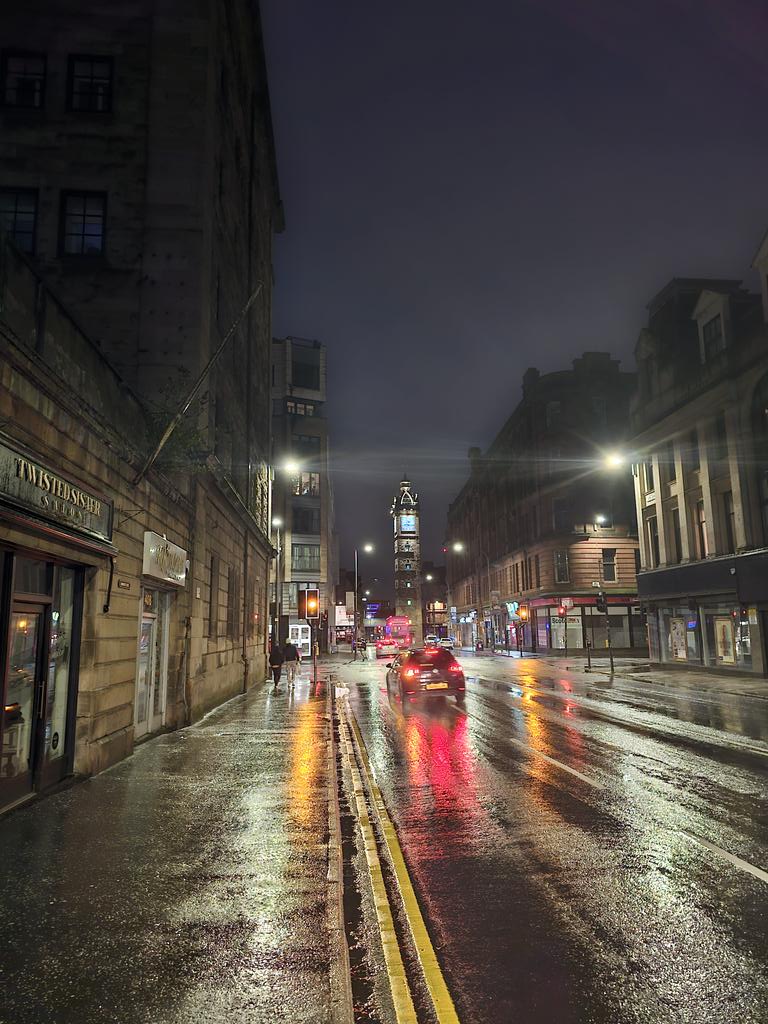 City of Glasgow @ Night #TollBooth