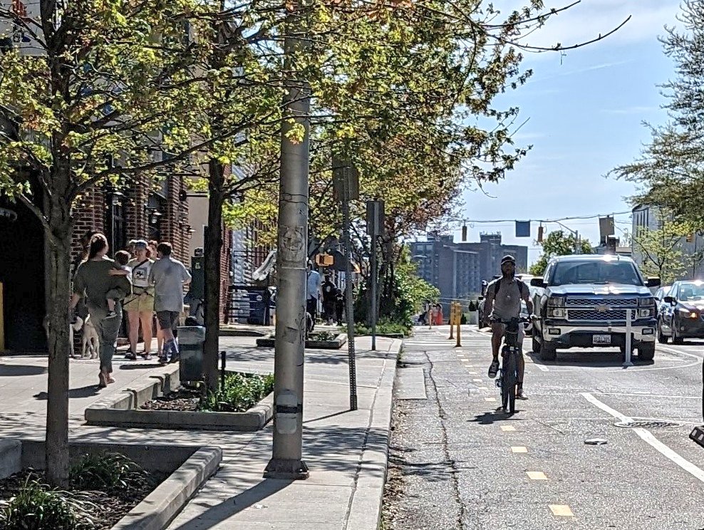 A perfect day for Shop Small Remington Crawl. Especially great to see 28th Street transformed from a street people would avoid and walk around to a street people walk and bike down.