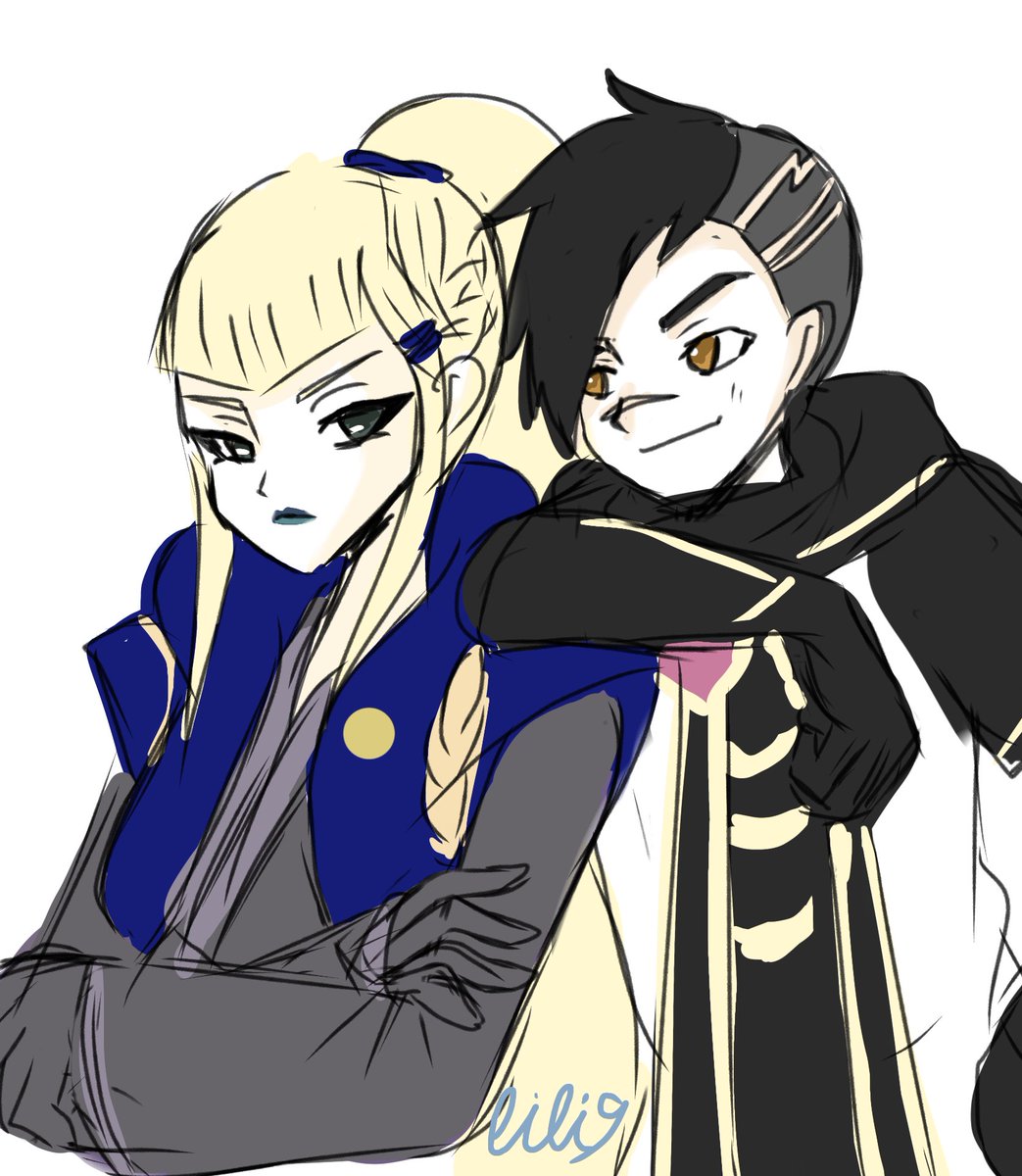 kid1216lili9's tweet image. ミズキ🪭ストレイ🦊
姉弟設定最高👏
ストレイくん気になって描き直し🥺