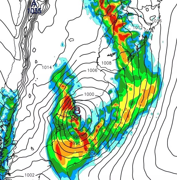OVNIS_UFOs's tweet photo. 🌊⛈️⚠️🚨🇺🇾🇧🇷🇦🇷🇳🇱ATENCIÓN - ALERTA | Un #ciclón #extratropical en Argentina provocará nieve, lluvias intensas y tormentas en el Cono Sur #Argentina, #Uruguay, #Paraguay y el sur de #Brasil se verán afectados por una intensa inestabilidad.
https://t.co/HabTtPpm14 https://t.co/OzpnEJm2rH