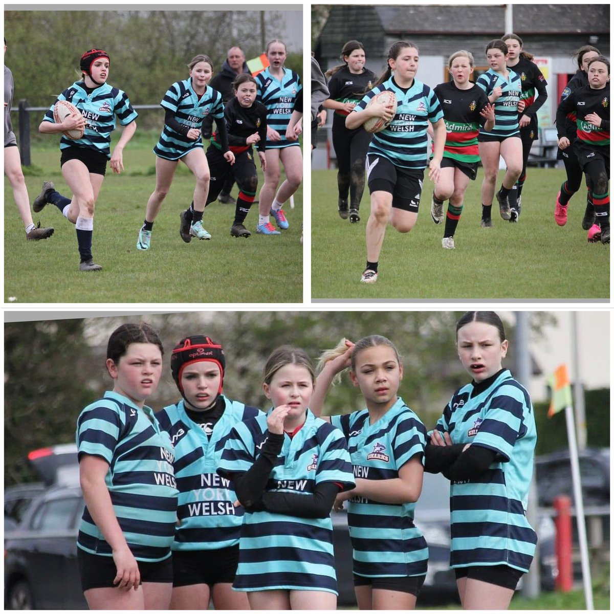 tyfrancis's tweet photo. Now for some #WelshRugby, our @NewYorkWelsh @SthPembsSharks u14s girls came out on top for the win at home, and our u12s also won vs the Dunvent Dragons. Congrats to all the players, @jayballsbath and coaches! I couldn’t be prouder! #JerseyForAll 
🦈🏉🦈🏉
#embraceyourinnershark https://t.co/KVolyYIVgo