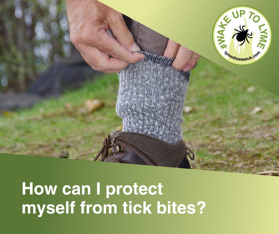 ✅ Protection methods include wearing insect repellent, sticking to well maintained paths and carrying out regular tick checks. Find out more via: lymediseaseuk.com/prevention #WakeUpToLyme #LymeDiseaseAwarenessMonth