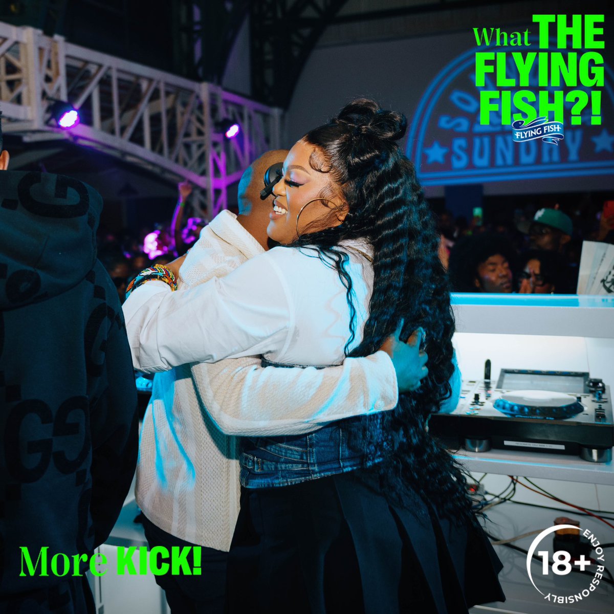FlyingFishSA's tweet photo. We trust you had the best time with us! Asazi s’yenzeni. Si funa uk’vala but akuvaleki!
RT if you won’t miss the next Soundset Sunday. #SoundsetxFlyingFish https://t.co/53fibZ2BXo