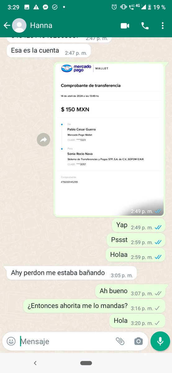Csar20222's tweet photo. @HannaDann29 No que mal plan que así te empecé a conocer https://t.co/7v0gPSmzxu