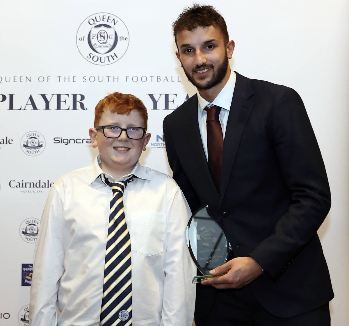Delighted to have been named the Queens Trust player of the year, thanks to everyone involved 🙌🏼