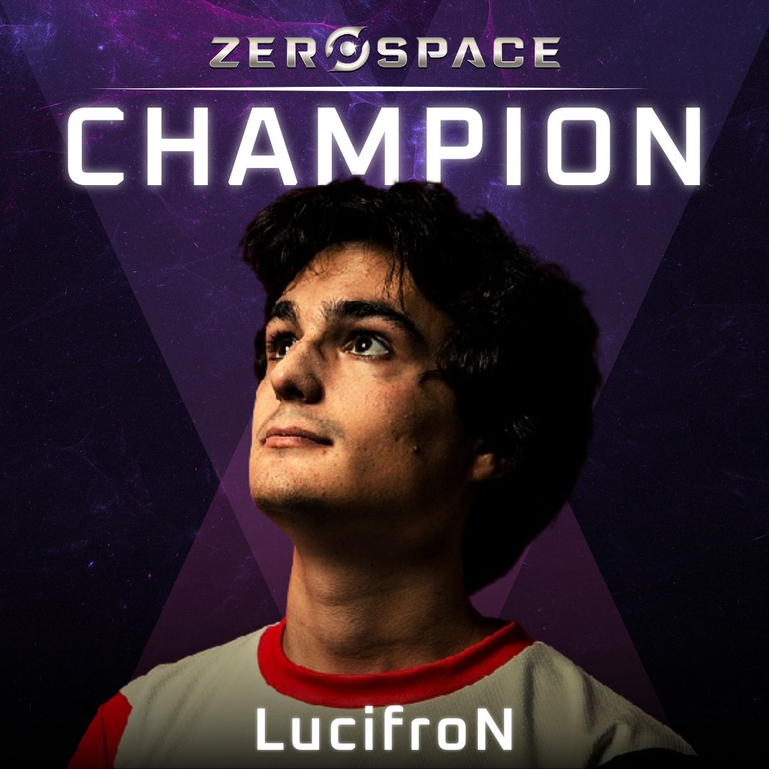 The ZeroSpace Finals have concluded and we have our tournament champion! Huge congratulations to @LucifroN7 !!🥇🔥 Thank you to @ROOTCatZ , @Lorimbo2, @MixuSc2, & SoapfromZeroSpace for casting these exciting games! ❤️