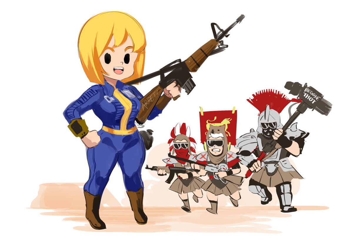 「fallout art from a few years ago 」|aaaのイラスト