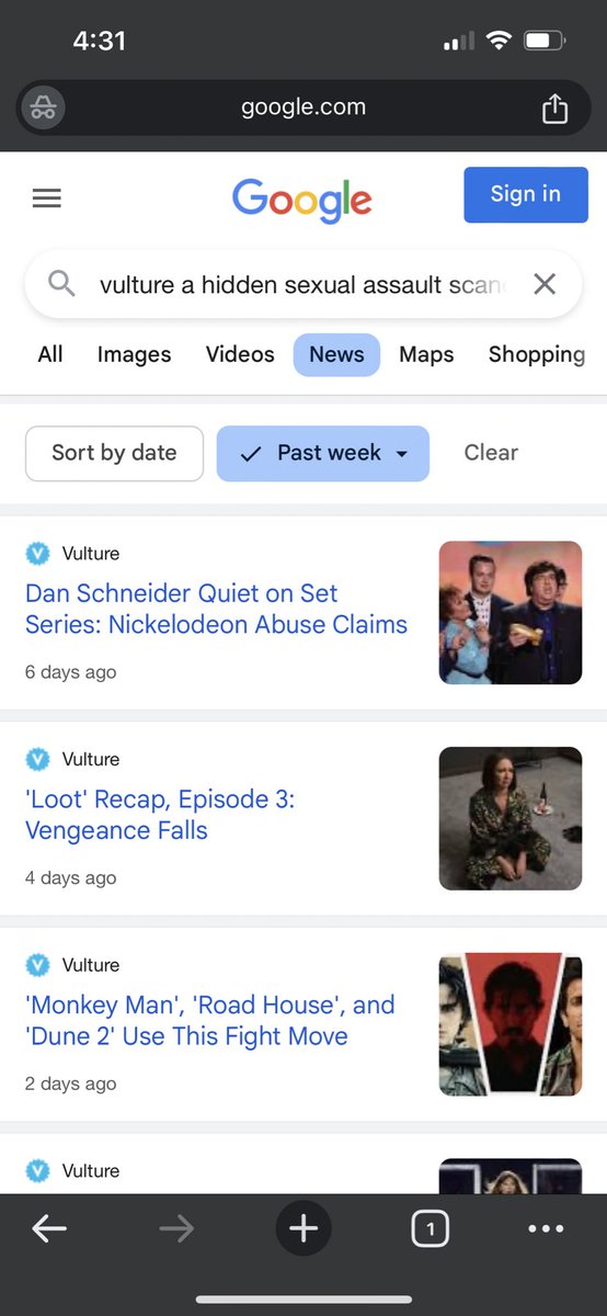A few folks have pointed out to me that the <a href="/vulture/">Vulture</a>/<a href="/NYMag/">New York Magazine</a> article no longer appears in any Google results. The article, of course, remains available at vulture.com/article/new-yo…