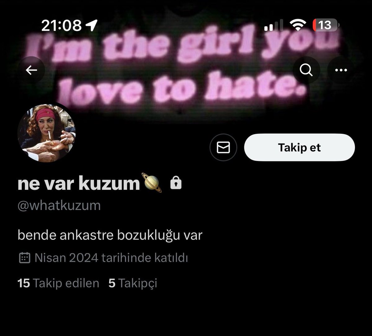 artık burdayım emekli oldum