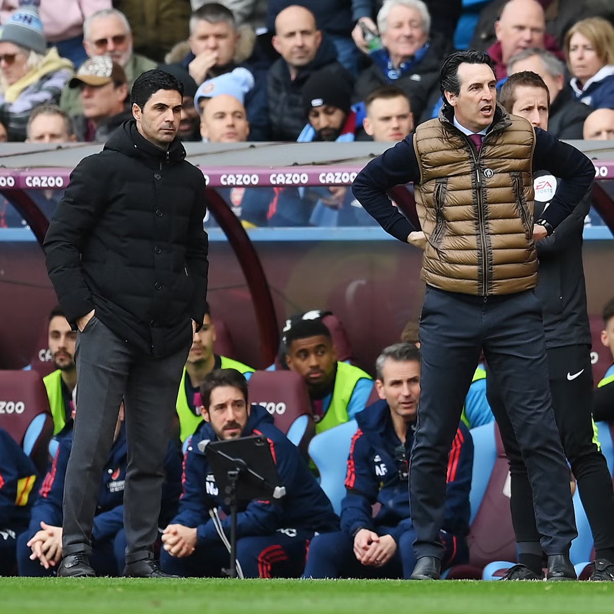 Aston Villa are the only team this season that Arsenal have not scored against in the Premier League.