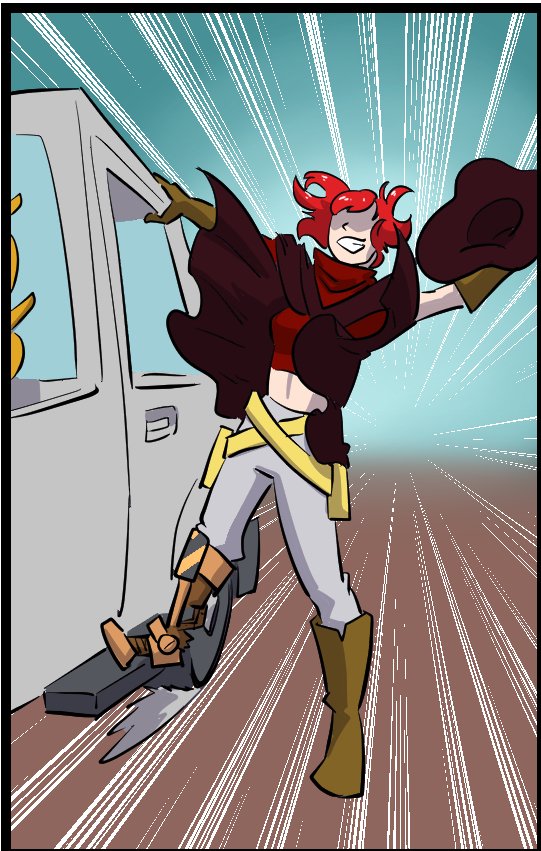 How do you think she got there before the twins? #webcomics