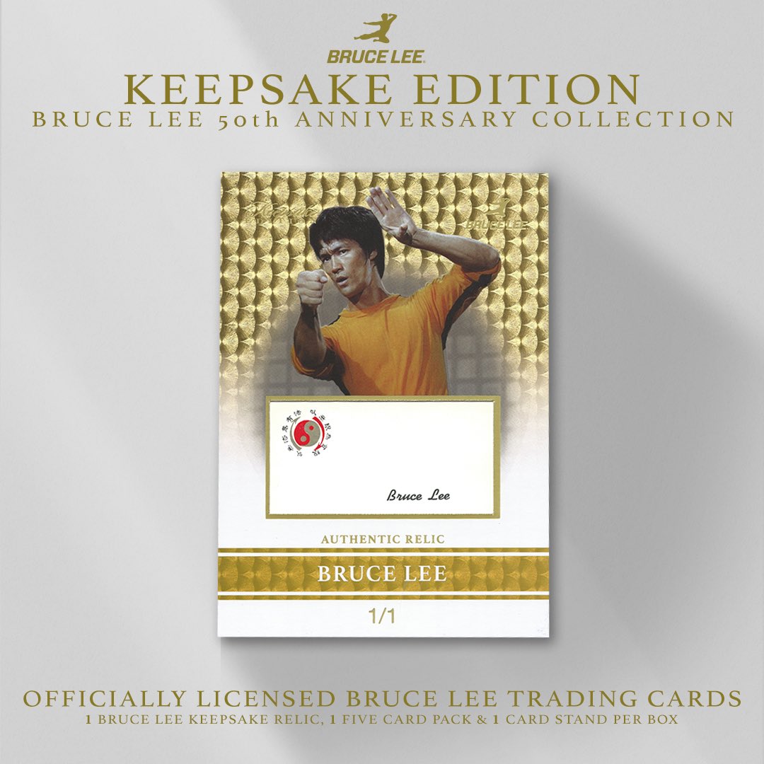 SuperBreakBoxes's tweet photo. 2024 Keepsake @brucelee 50th Anniversary Collection will officially release April 25th! ๐ซ๐ฅ
#SUPERBREAK #KEEPSAKEEDITION #KEEPSAKETRADINGCARDS #KEEPSAKE #SPORTSCARDS #CARDS #TRADINGCARDS #BRUCELEE #MARTIALARTS #SUPERPRODUCTS #GEMS #RELICS #THEHOBBY https://t.co/xhgxaOF0px