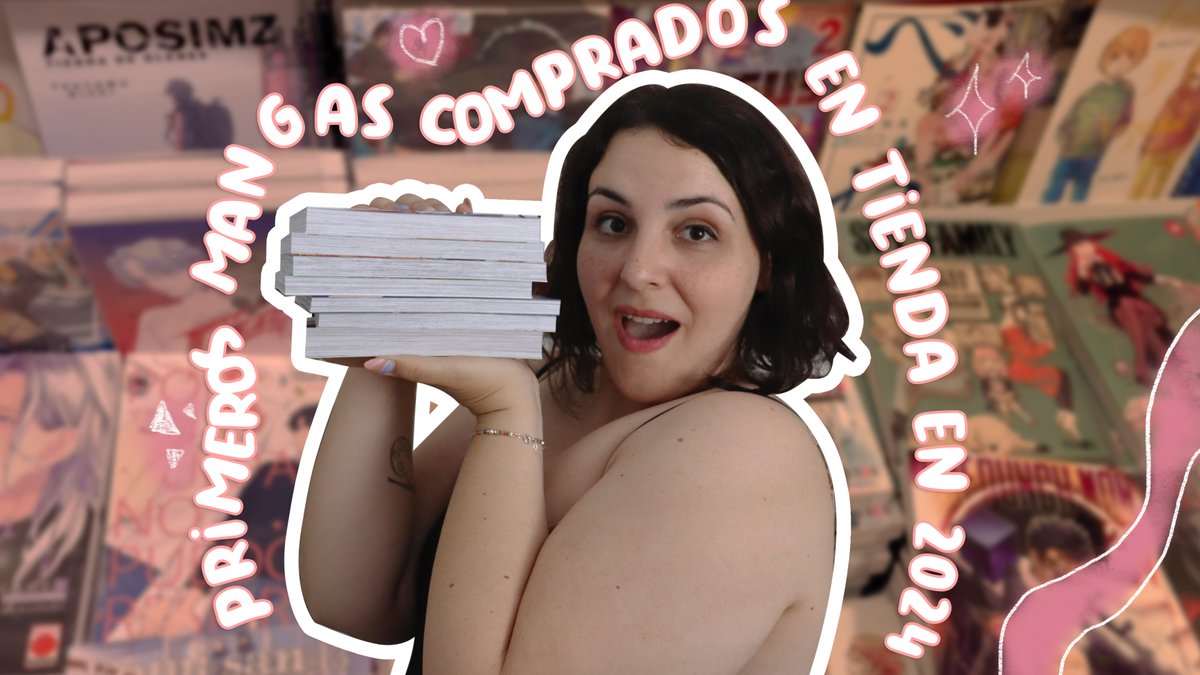 animoonreads's tweet photo. ¡NUEVO VÍDEO!📽️
Hoy un vídeo especial donde NOS VAMOS DE TIENDAS MANGAS y me compro los PRIMEROS MANGAS DEL AÑO 

Se agradece un RT🥺

https://t.co/5aVTRXeh8U https://t.co/wXZk5ZIzlr